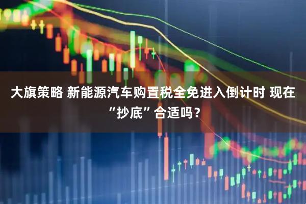 大旗策略 新能源汽车购置税全免进入倒计时 现在“抄底”合适吗？